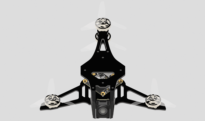 2英寸三轴无人机Y4型