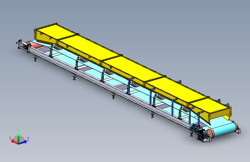 防尘皮带输送机