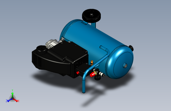 老板机空气压缩机总装