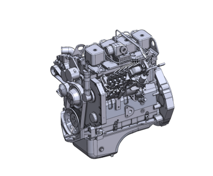 4BT 康明斯 p-pump 发动机