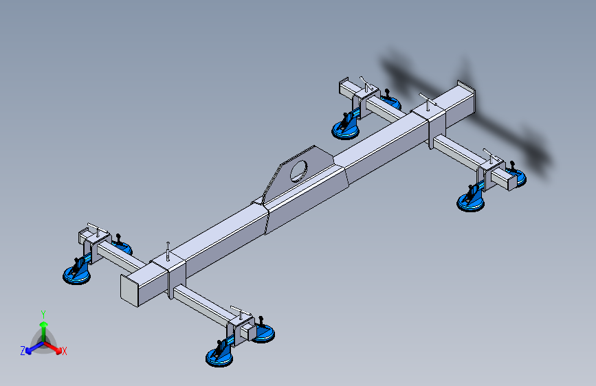 吸盘提升装置吸盘夹爪