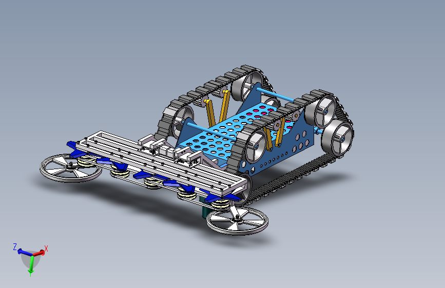 除草机三维模型