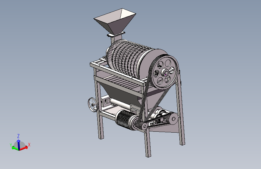 分级挤压式核桃破壳机的设计--1271871-1500