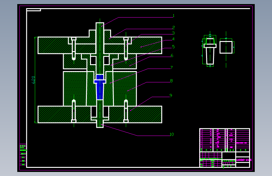 齿轮轴的精密模锻模具设计