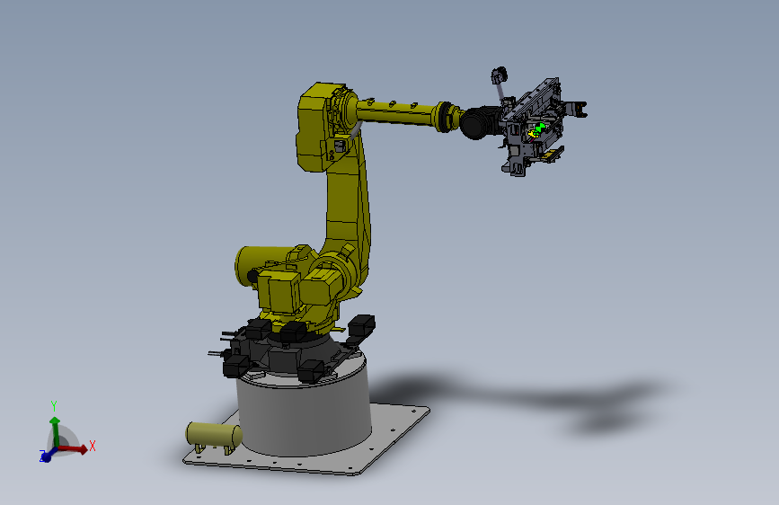 模组堆叠下料机器人抓手