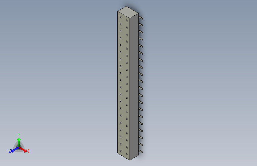 Adafruit SMT-GPIO-Header-for-Raspberry-Pi-HAT-2x20-短母座