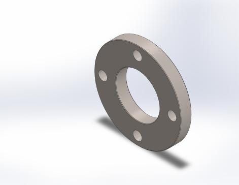 高压软管，带法兰。