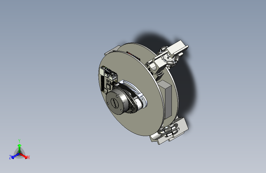 移动机器人 AGV 3 全向轮