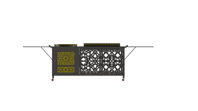 便携式烧烤烤箱