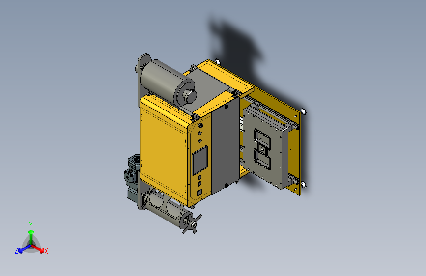 半卧式盒式气调保鲜机--1611402--500