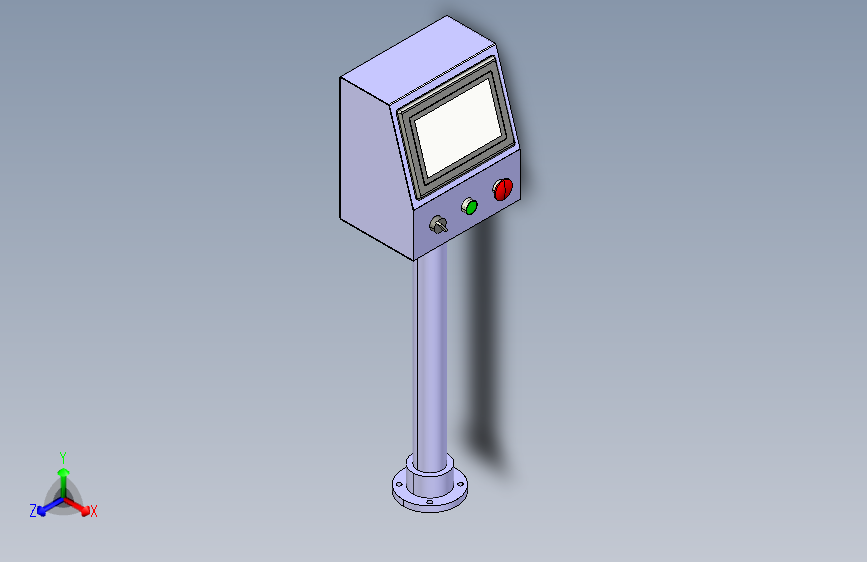 自动化机器立地控制箱