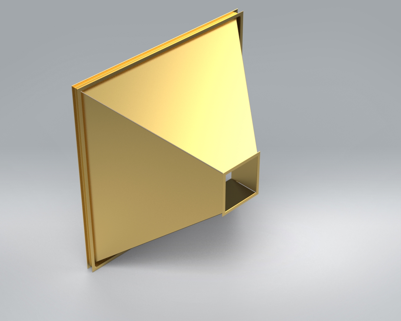 料斗设计在SolidWorks中