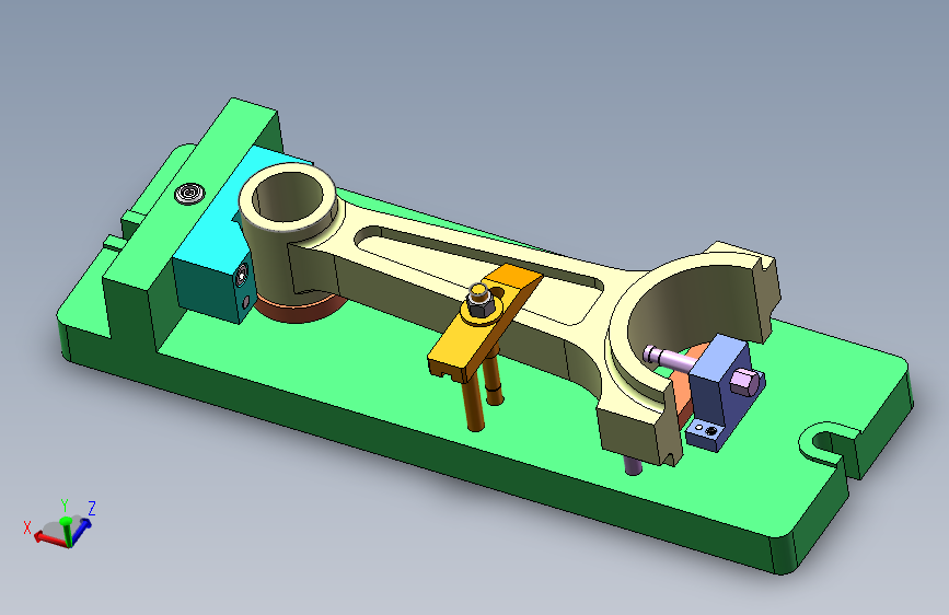 连杆铣端面夹具设计