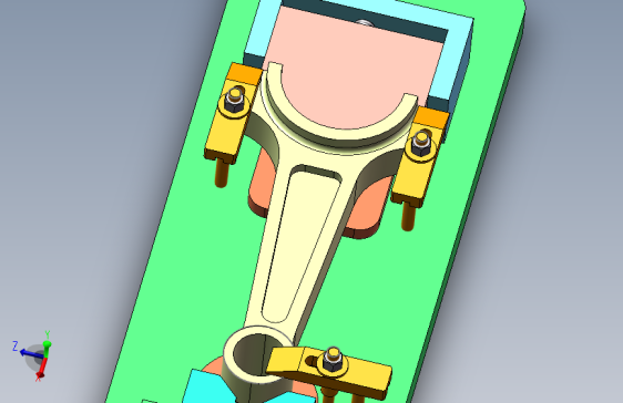 连杆铣两端面夹具设计