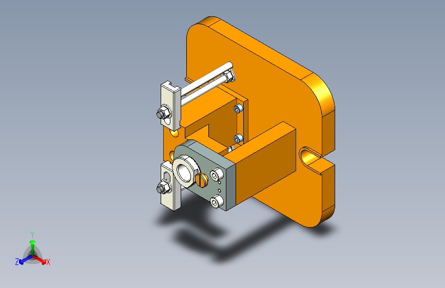 连接支架铰30孔夹具