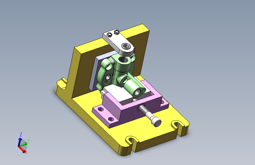 喷雾器壳体夹具设计