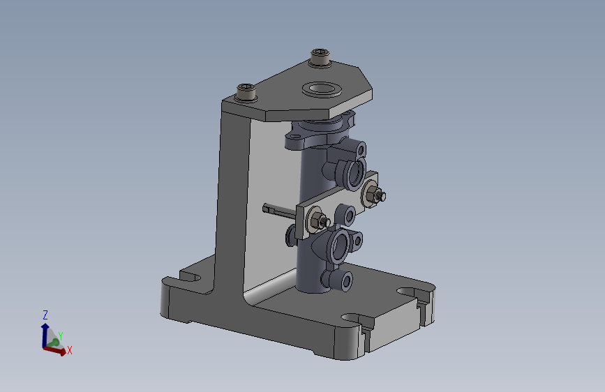 汽车刹车泵（钻Φ22.22mm孔夹具设计）