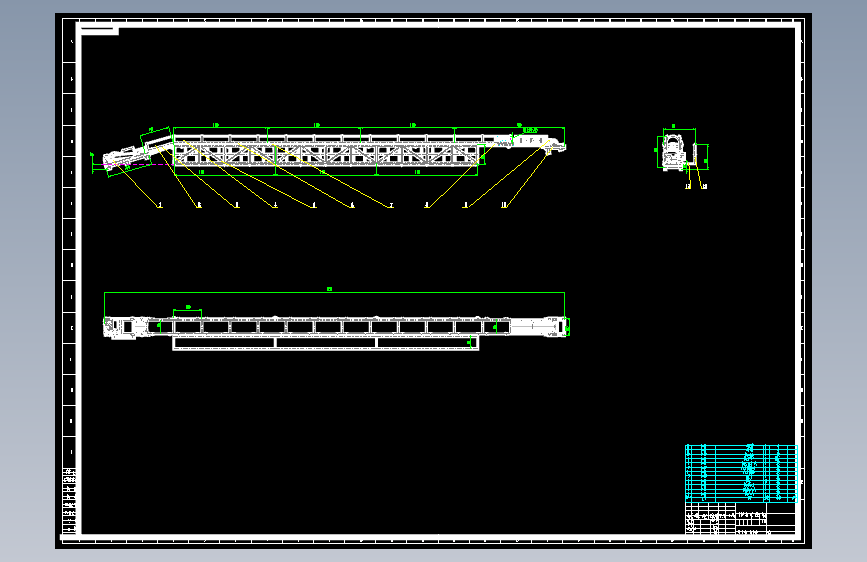 沙石带式运输机的设计