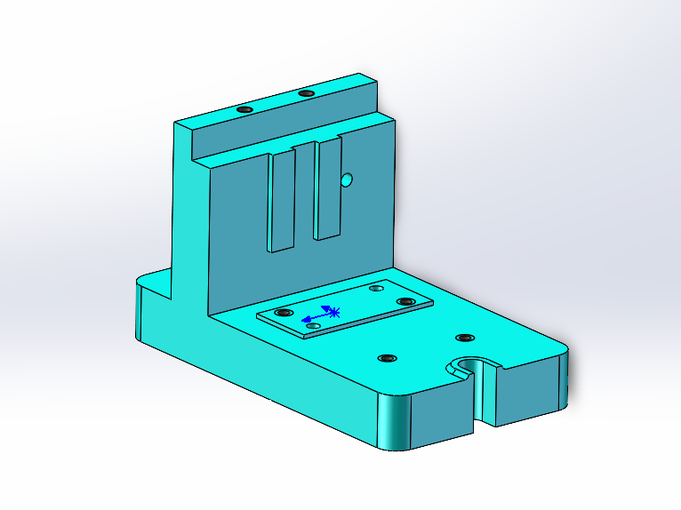 箱体钻4×φ14孔夹具设计