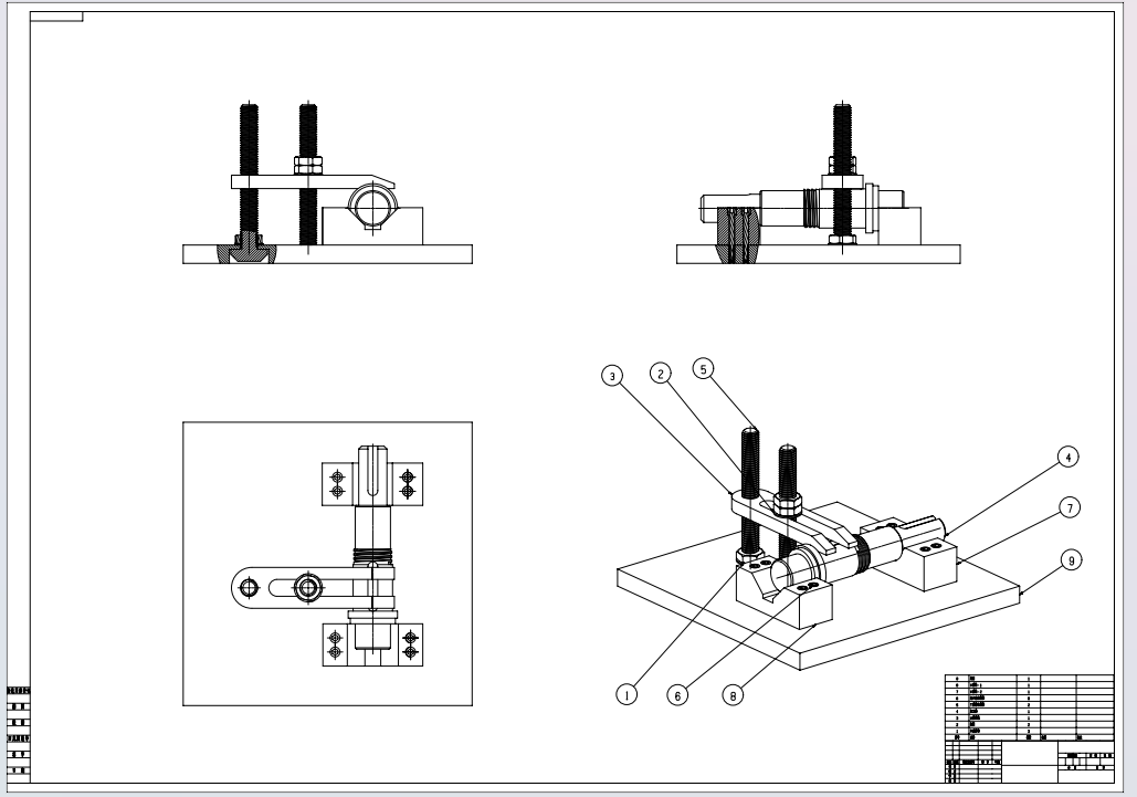 轴类铣键槽夹具设计