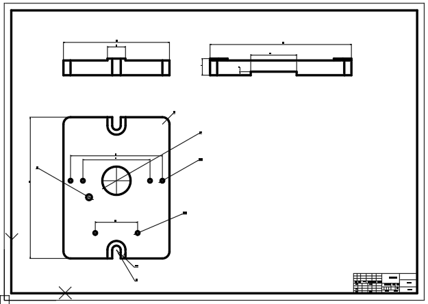 左支座钻2-10孔夹具设计
