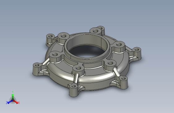 风扇（叶轮）皮带轮安装座