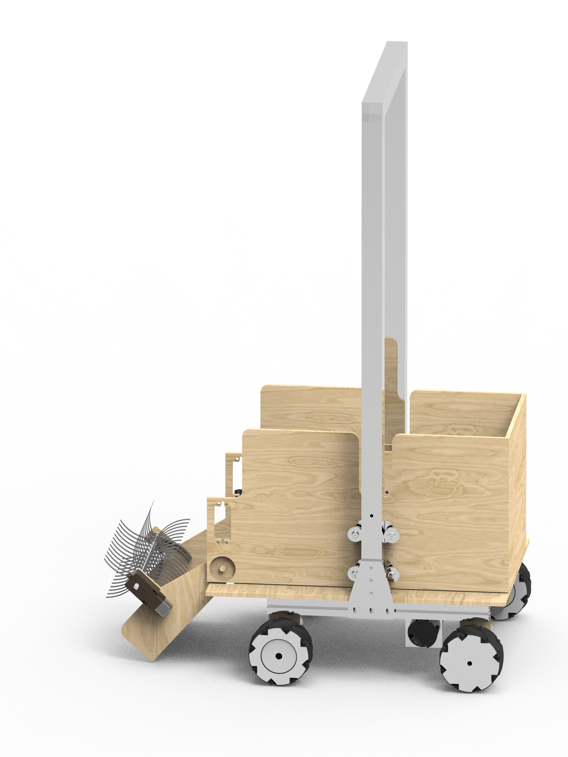 地面树叶清扫机