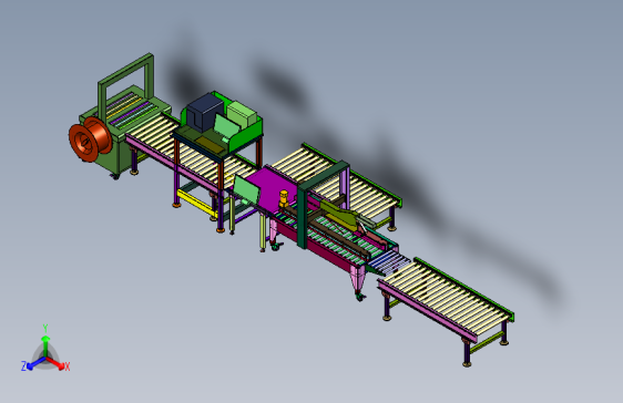 包装箱封箱流水线的打码装置