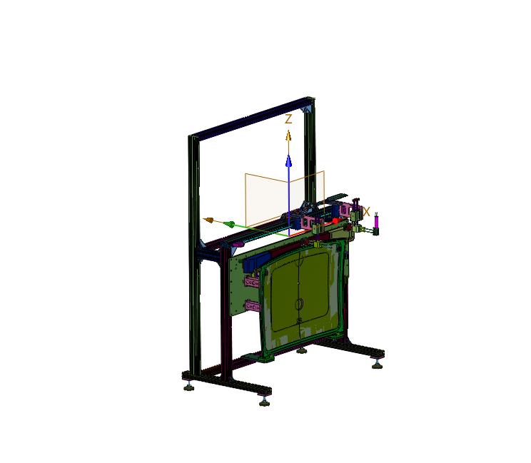 玻璃镶装复合式胶条专用设备