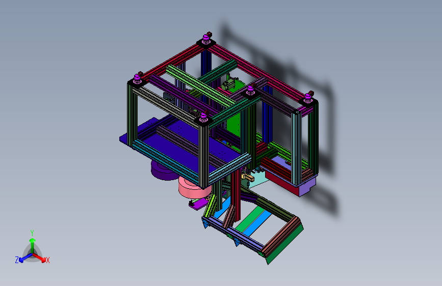 车载安全带扣件组装机