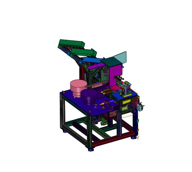 车载安全带扣件组装机