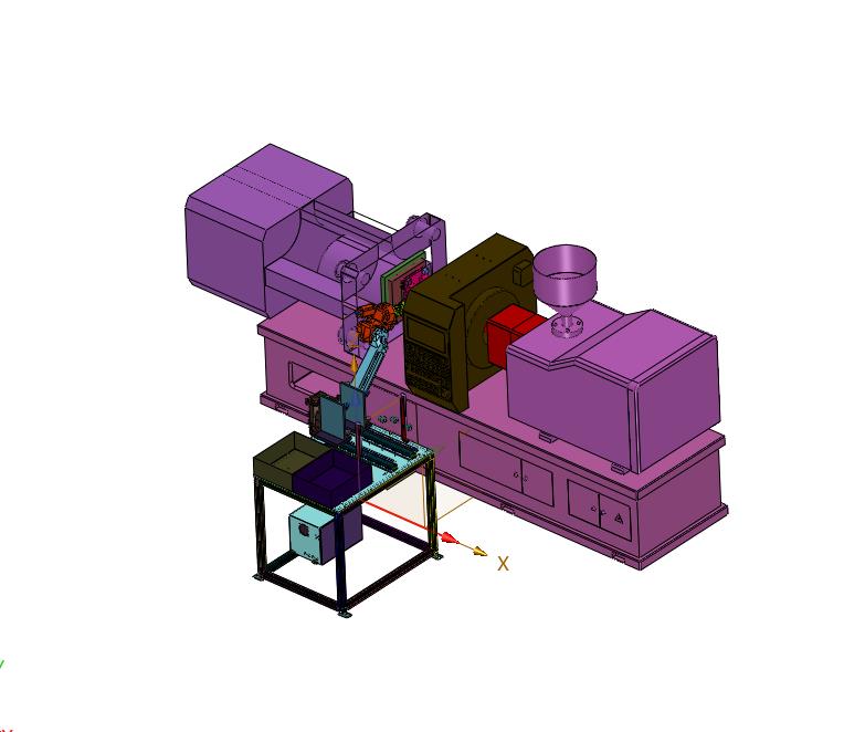 传感器自动注塑成型装置