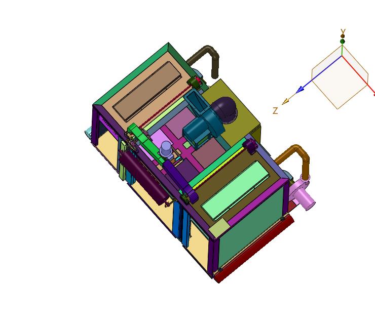 钣金件烤漆用的烤箱