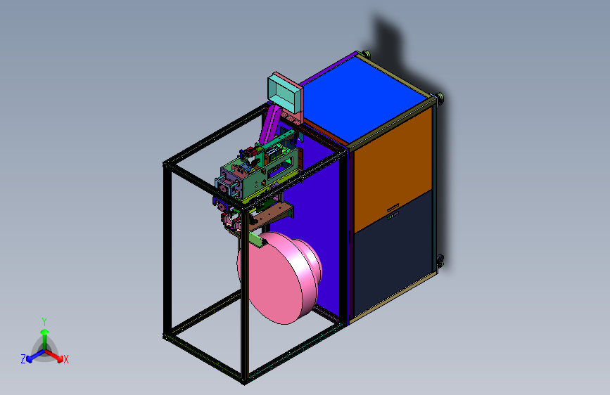 电容针脚形状成型装置