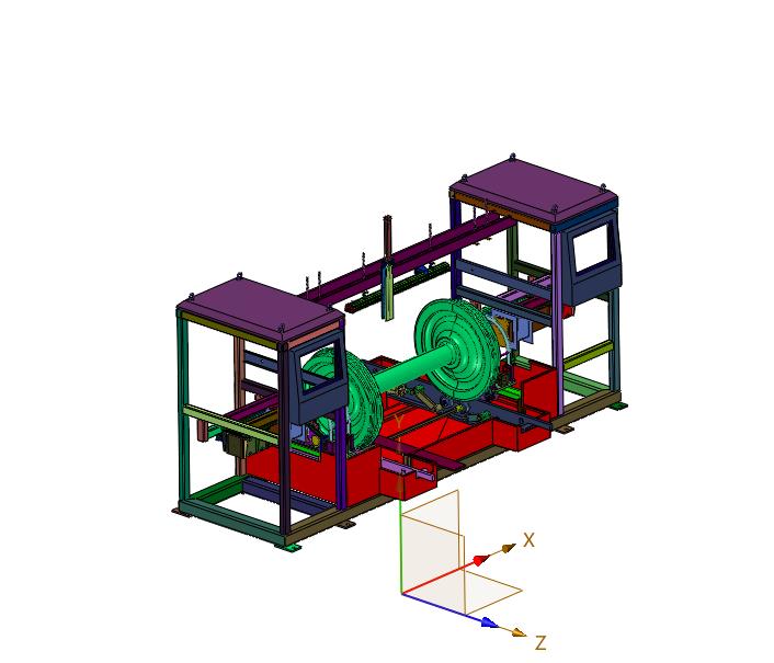 动车组轮无损探伤机
