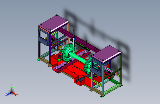 动车组轮无损探伤机