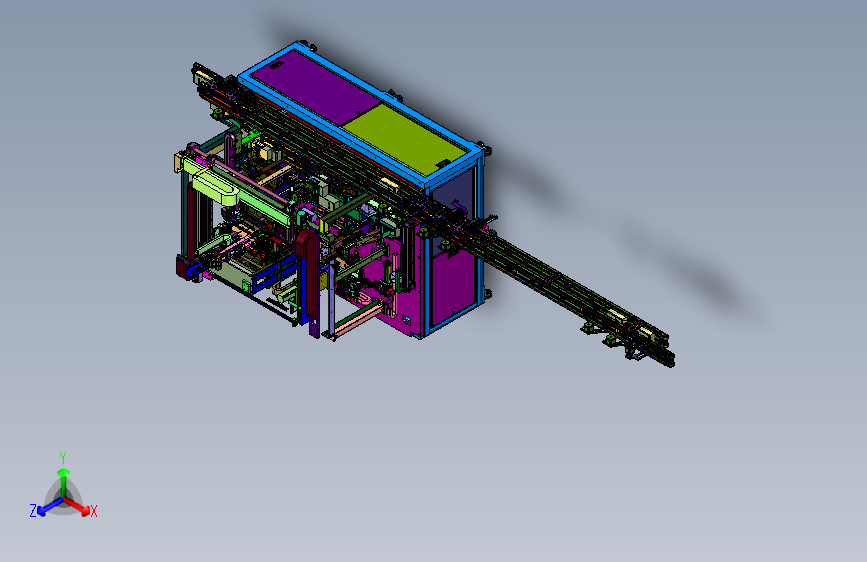 包装盒加工用成品全自动打包机