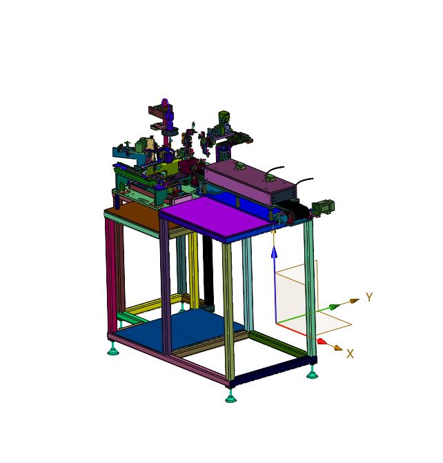 多工位的电子元件测试装置