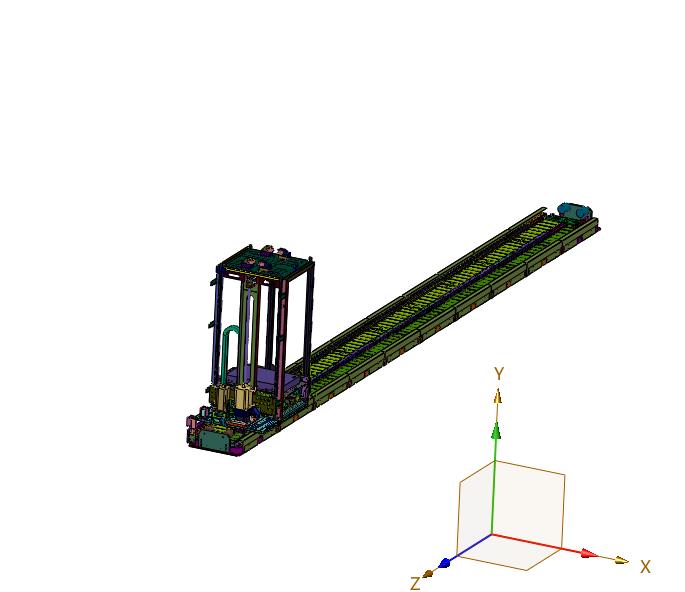便于定位的移动堆垛框
