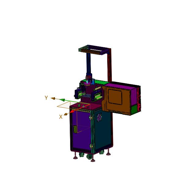 防断防卡纸的连续标签机