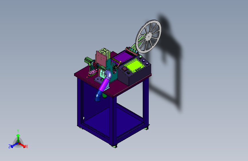 分切切边料收卷装置