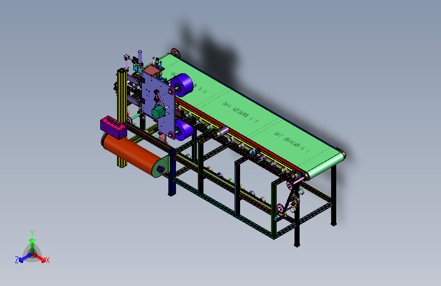 仿真花束收拢捆扎装置