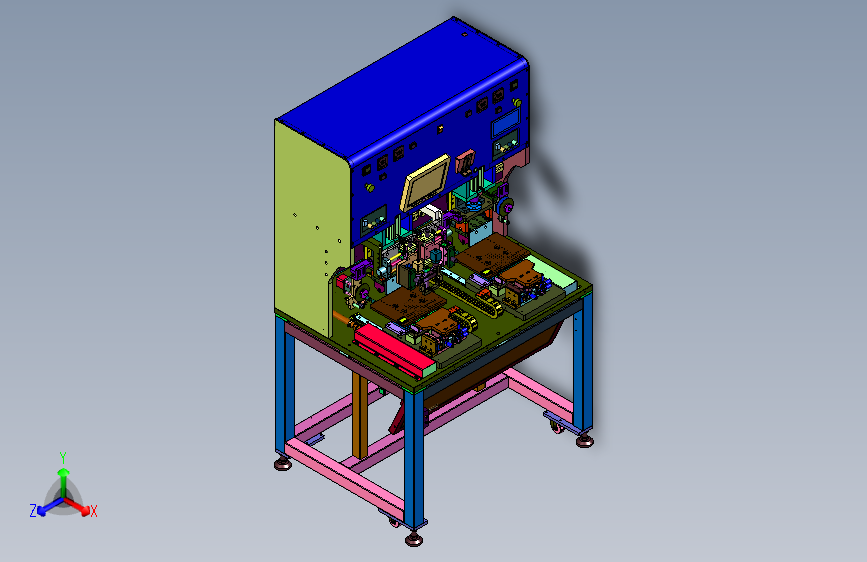 高散热双面精密线路板贴合装置