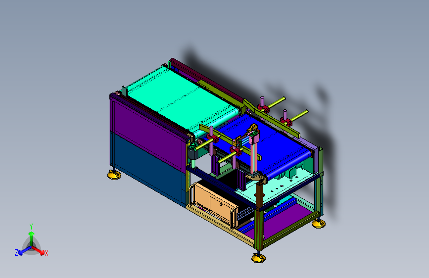 基于图像识别称重打码一体机