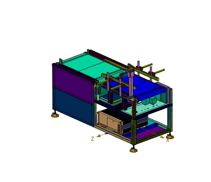 基于图像识别称重打码一体机