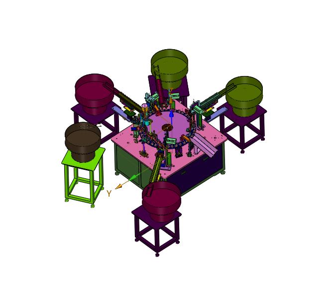 汽车发动机水泵自动化装配生产线