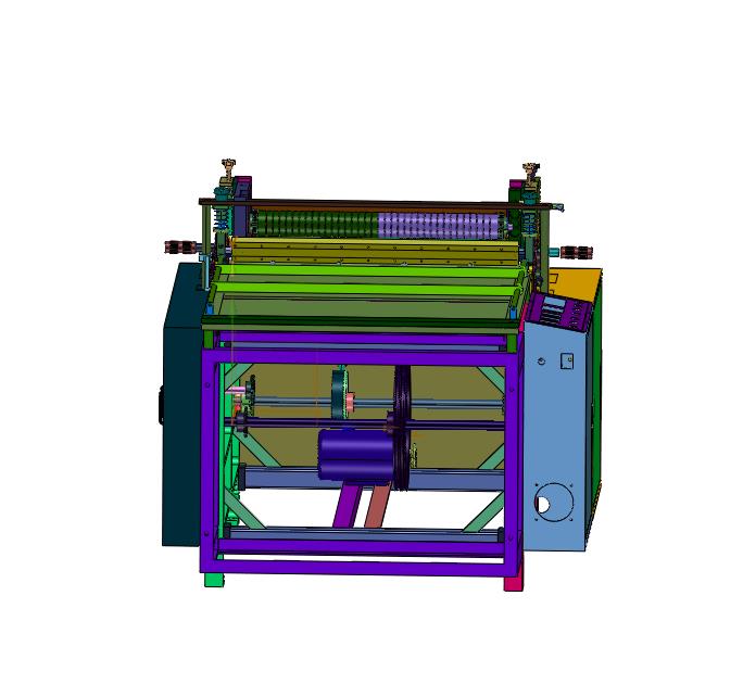 生产可降解餐余处置袋的制袋机