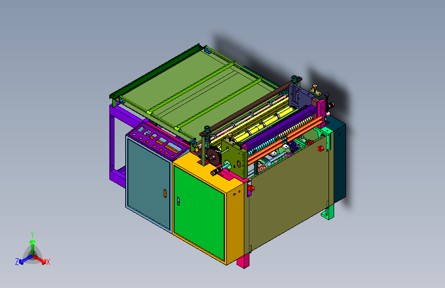 生产可降解餐余处置袋的制袋机