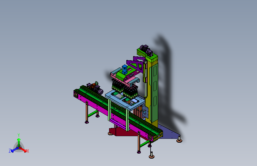 适应狭小空间自动装箱机械手