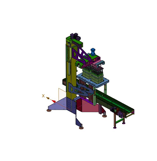 适应狭小空间自动装箱机械手